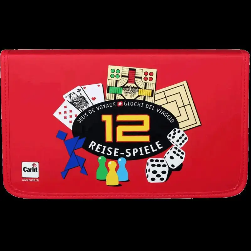 12 Reisespiele (DE/FR/IT)