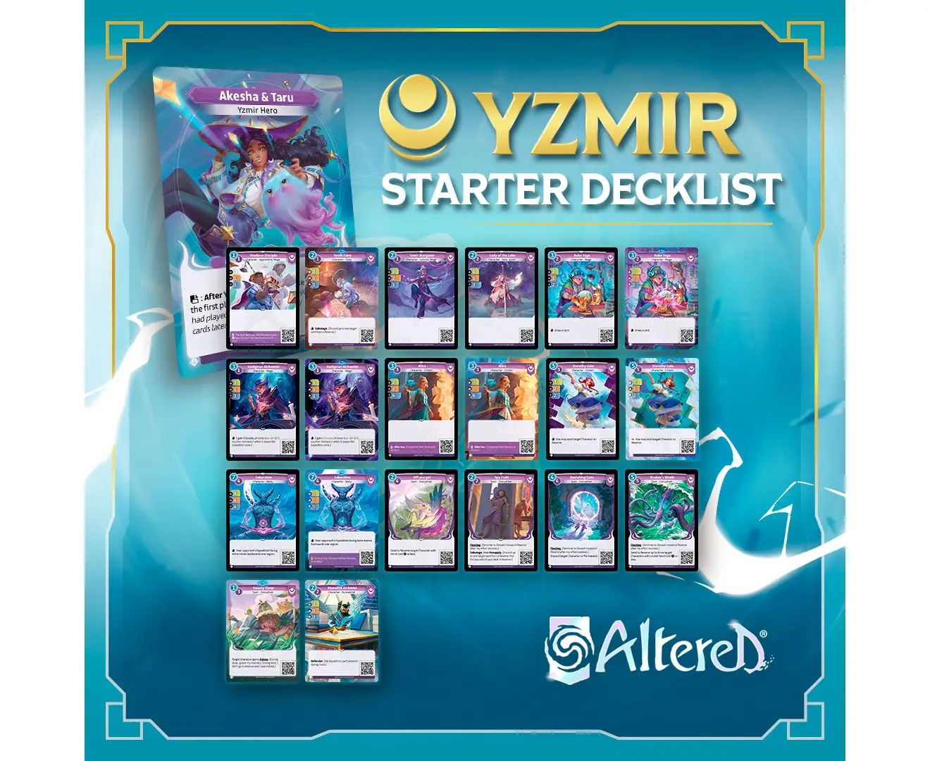Altered TCG: Beyond The Gates - Starter Deck - Yzmir (EN) - Image 2
