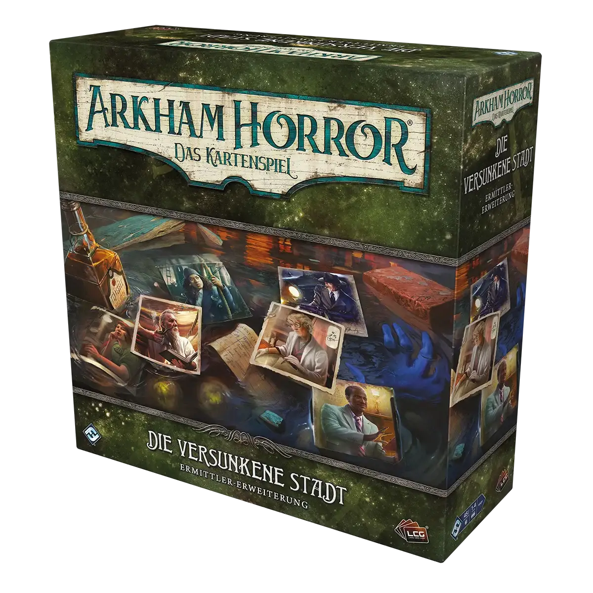 Arkham Horror: Das Kartenspiel - Die versunkene Stadt - Ermittler Erweiterung (DE) - Image 3