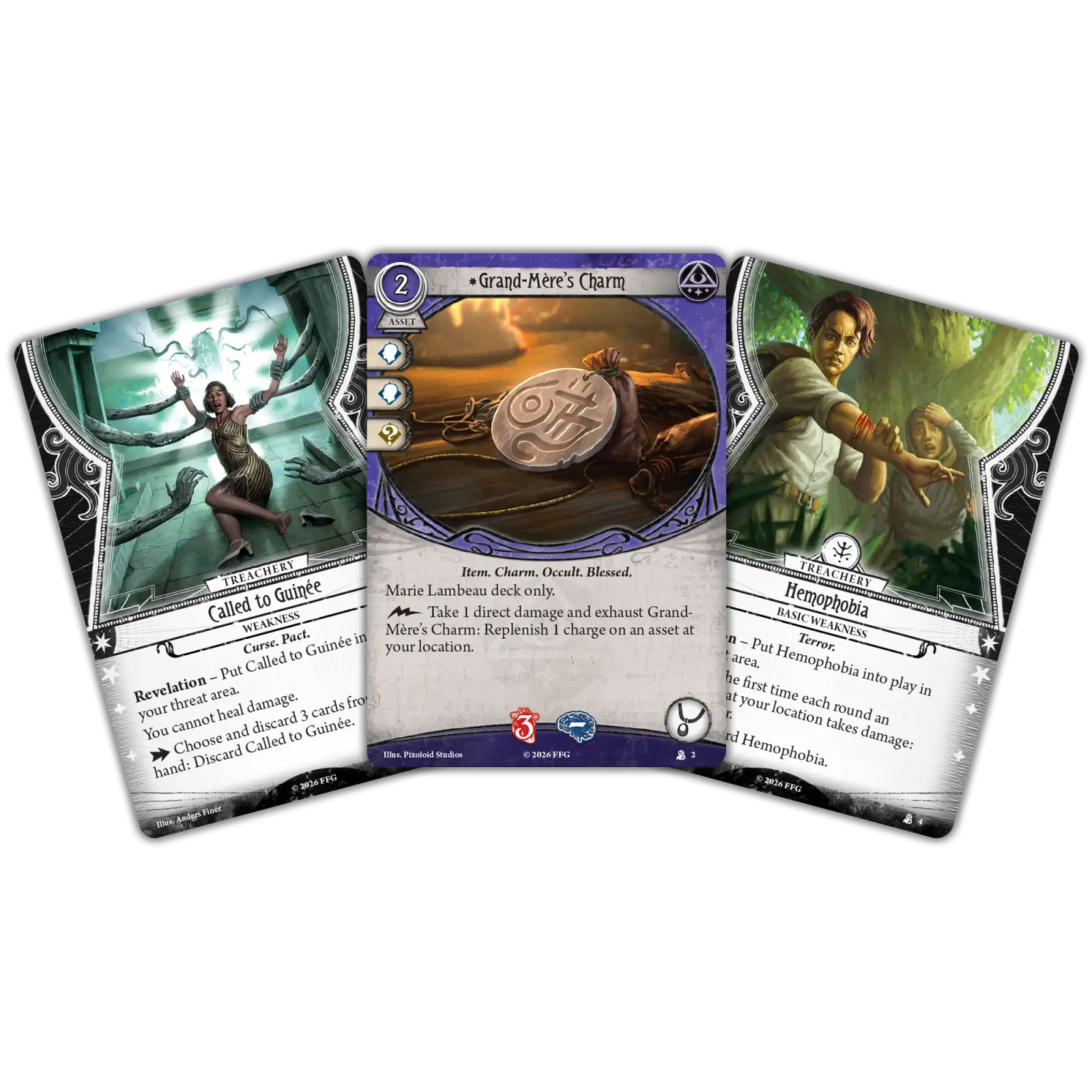 Arkham Horror: The Card Game - Investigator Deck - Marie Lambeau (EN) - Image 3
