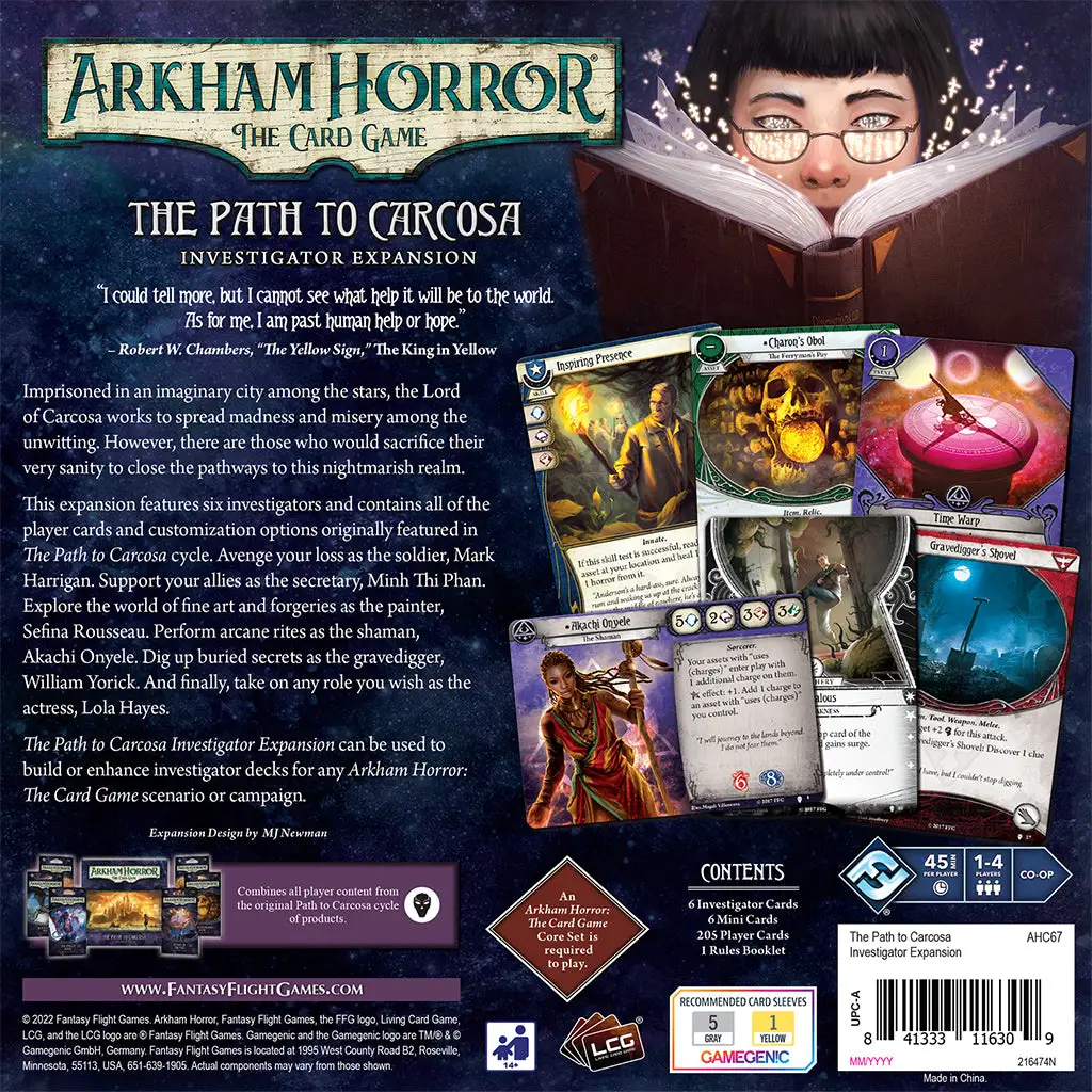 Arkham Horror: The Card Game - The Path to Carcosa - Investigator Expansion (EN) - Image 2