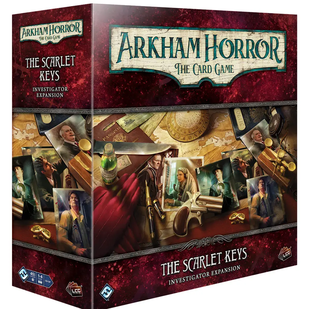 Arkham Horror: The Card Game - The Scarlet Keys - Investigators Expansion (EN)