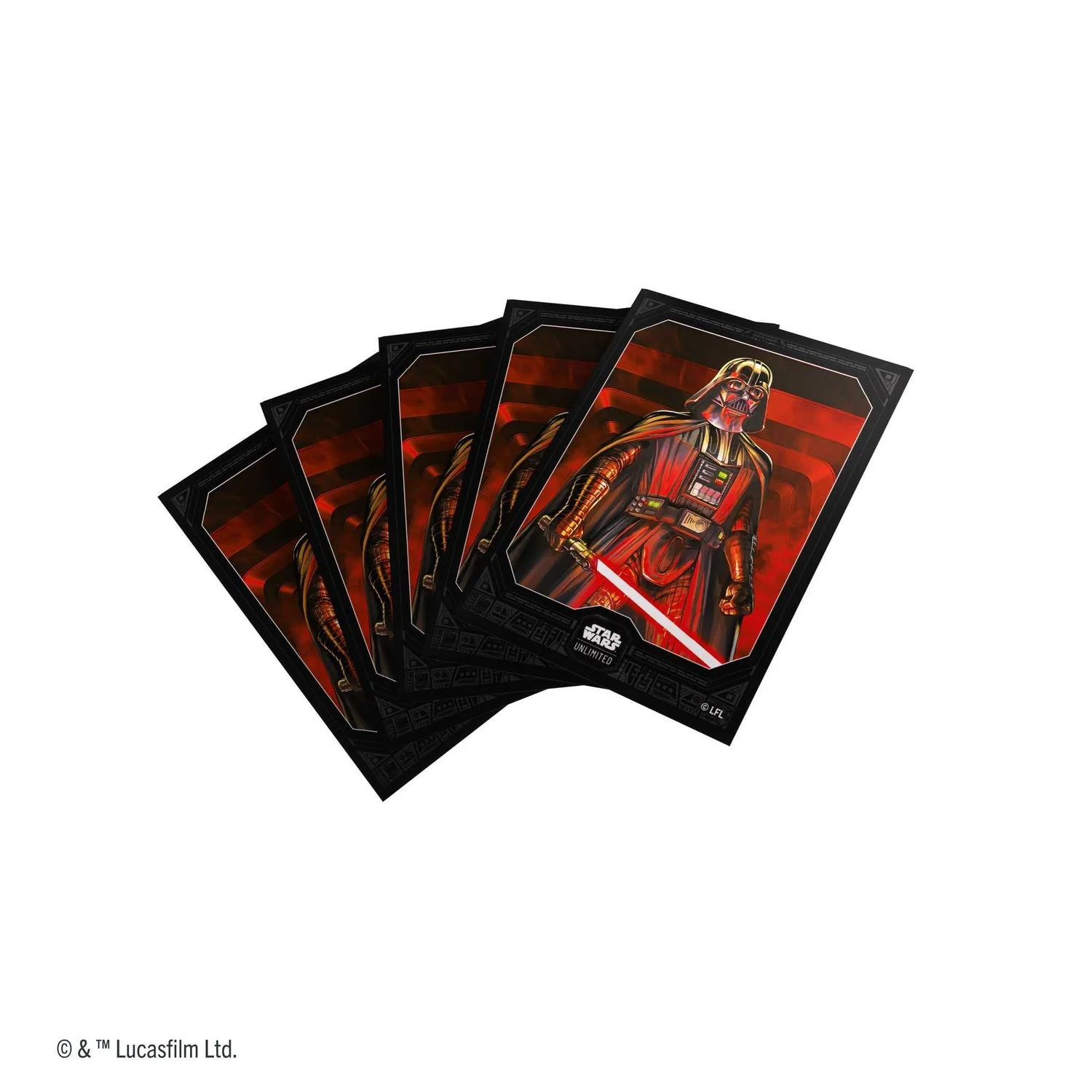 Art Sleeves: Star Wars Unlimited - Premium - Darth Vader - Unstoppable - Image 2