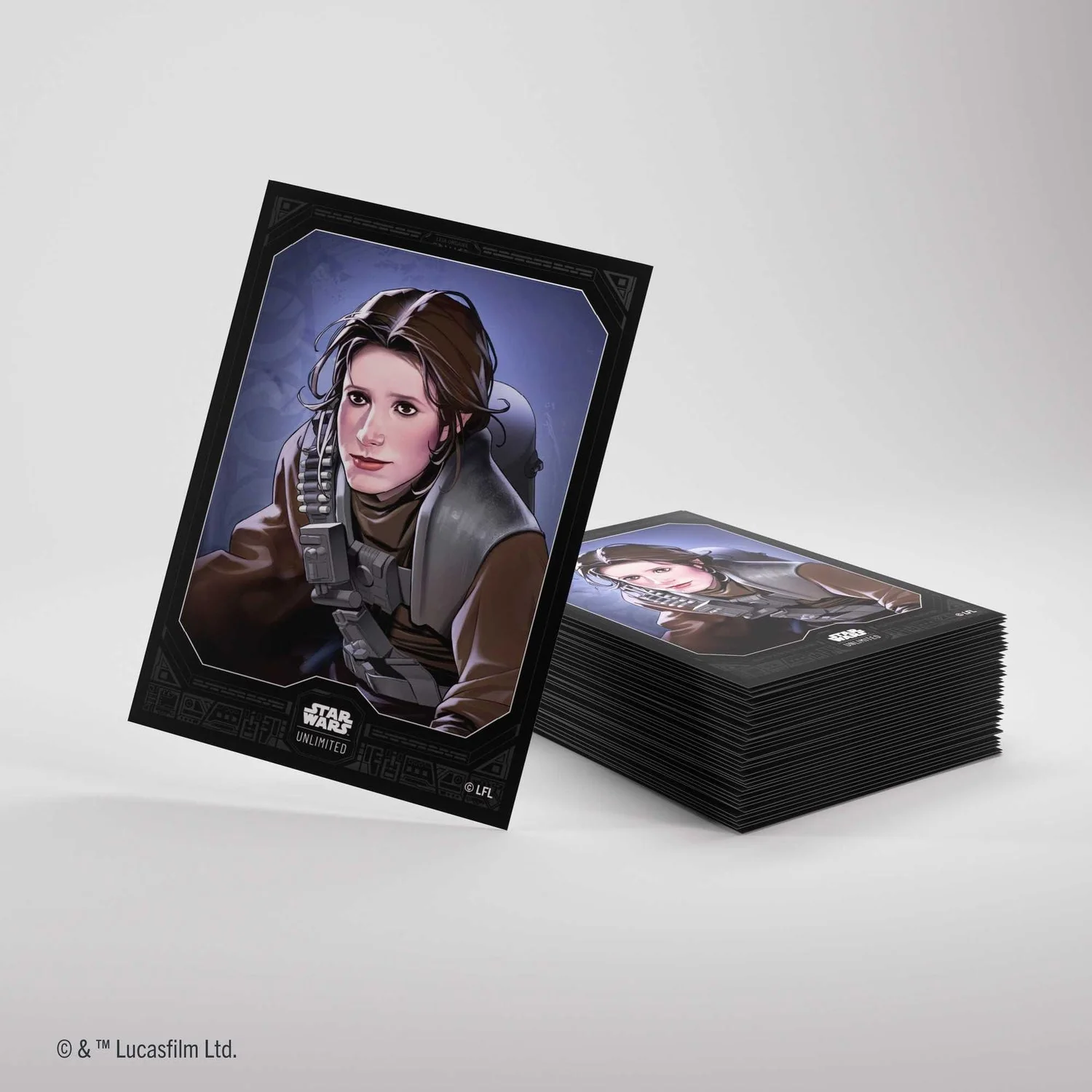 Art Sleeves: Star Wars Unlimited - Premium - Leia Organa - Image 3