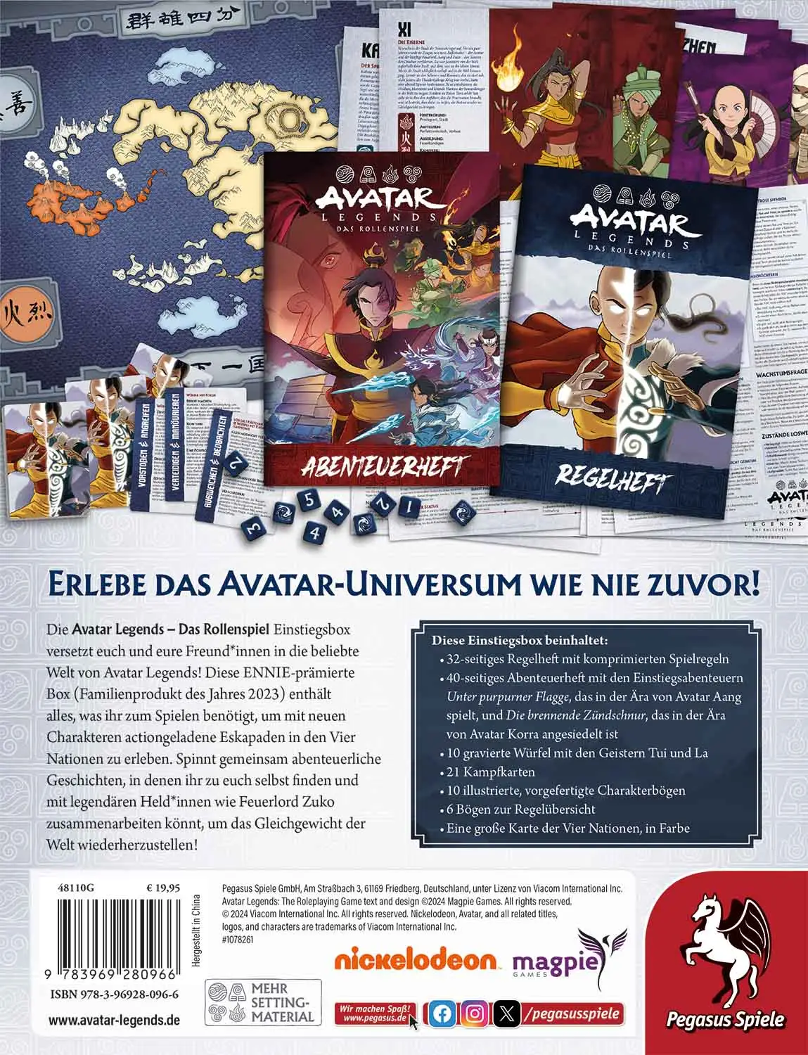 Avatar Legends - Das Rollenspiel: Einstiegsbox (DE) - Image 2