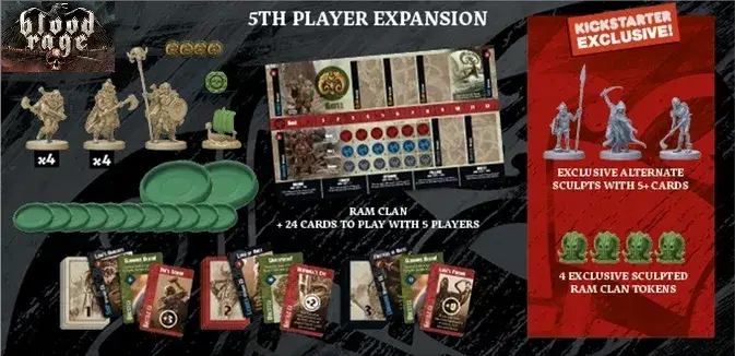Blood Rage: 5th Player Expansion (EN) - Image 3