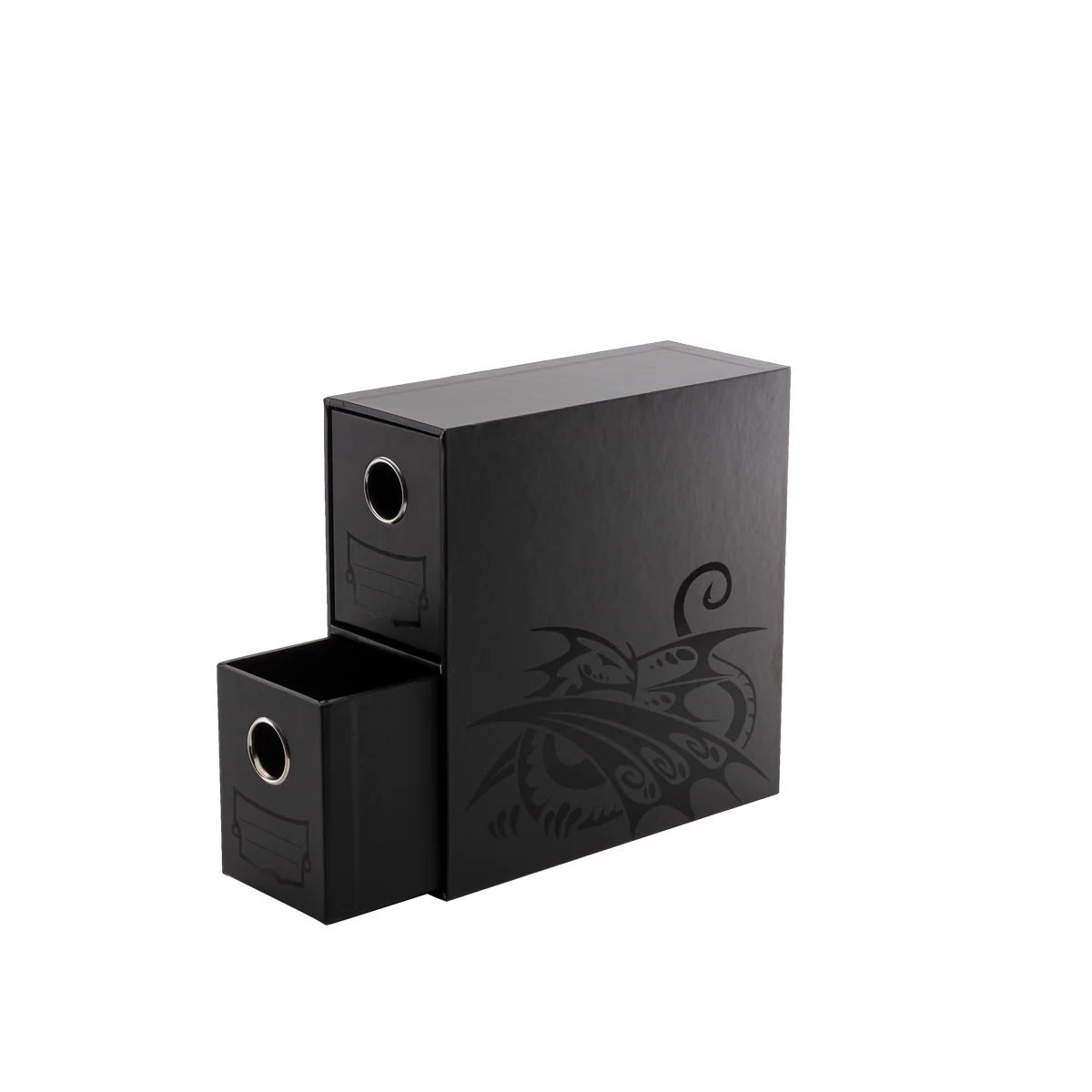 Card Drawers: Dragon Shield - Fortress - 2 Card - Vertical - Black - Image 3