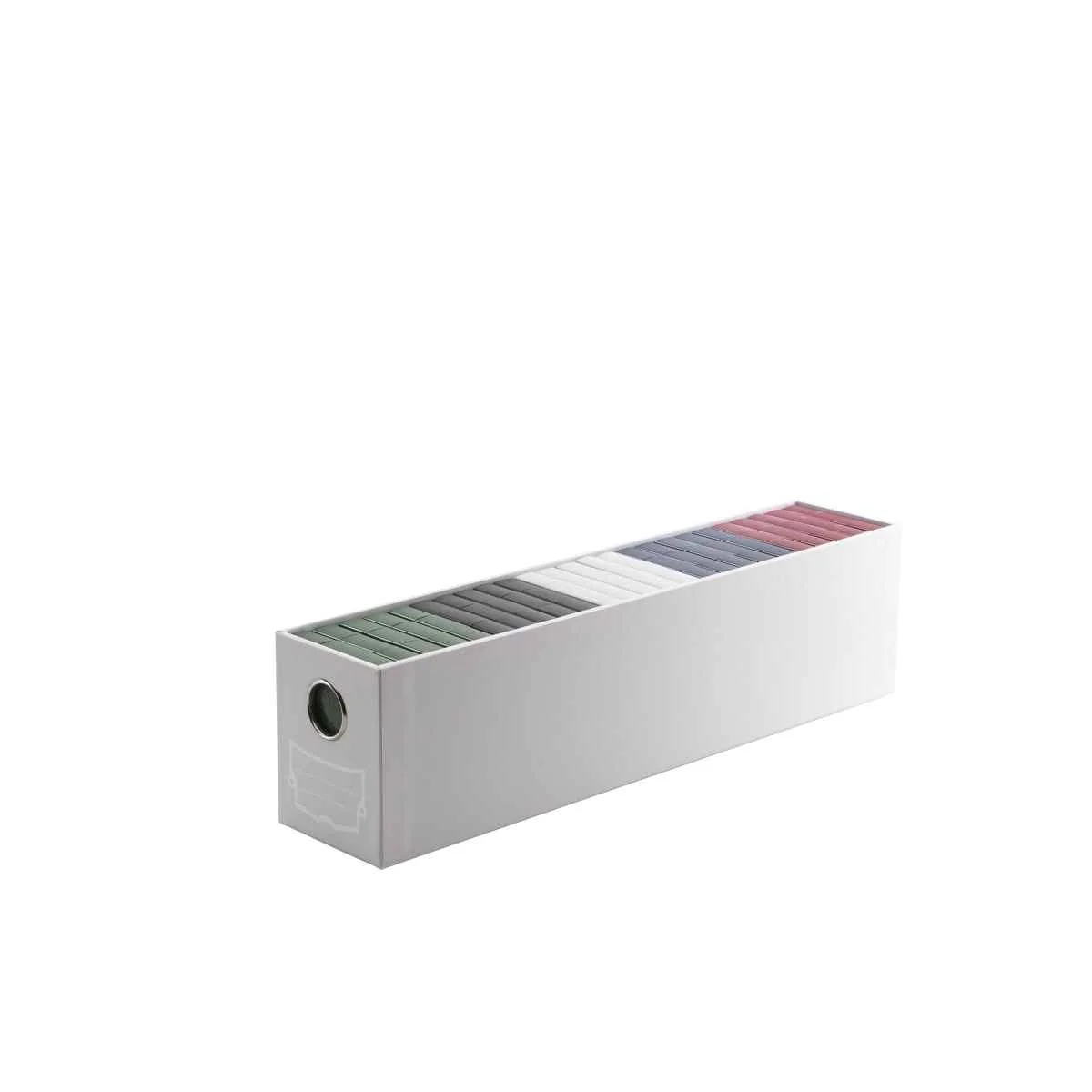 Card Drawers: Dragon Shield - Fortress - 4 Drawers - Horizontal - White - Image 4