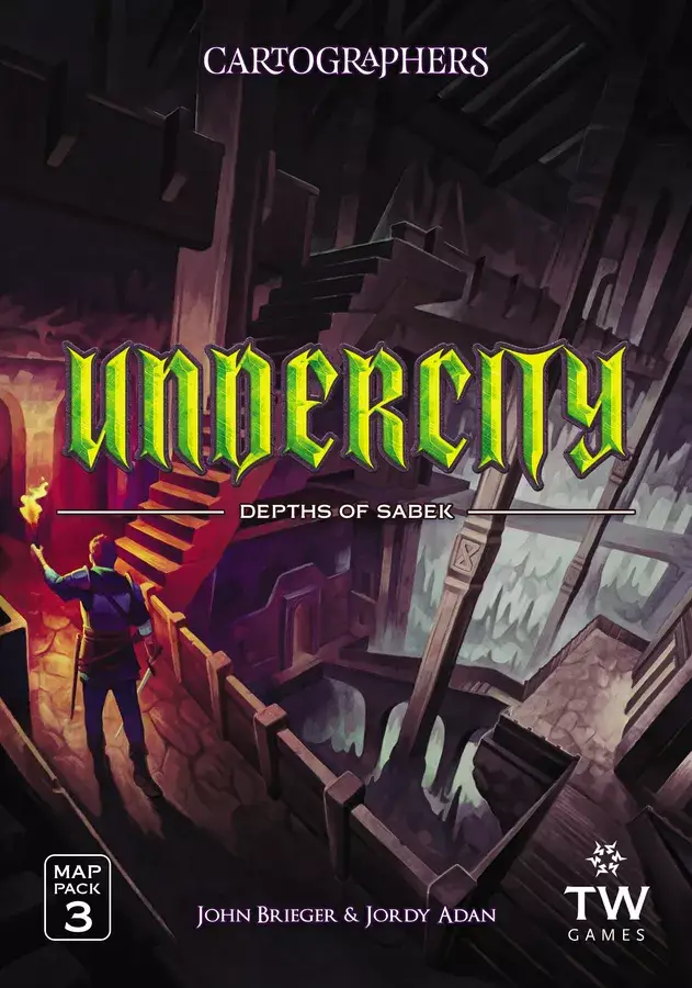 Cartographers: Undercity - Map Pack 3 (EN)