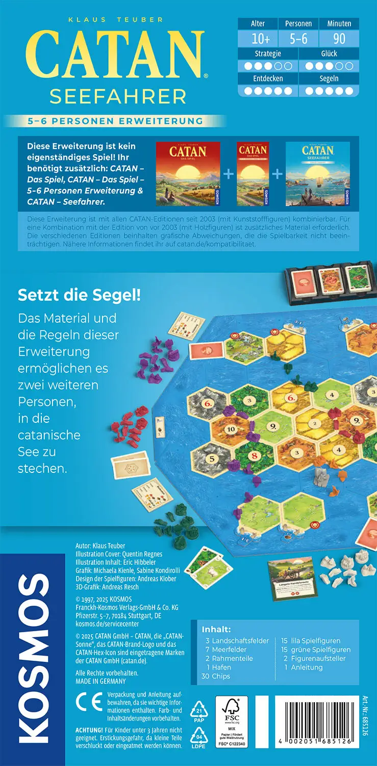 Catan: Seefahrer - 5-6 Spieler (DE) - Image 2