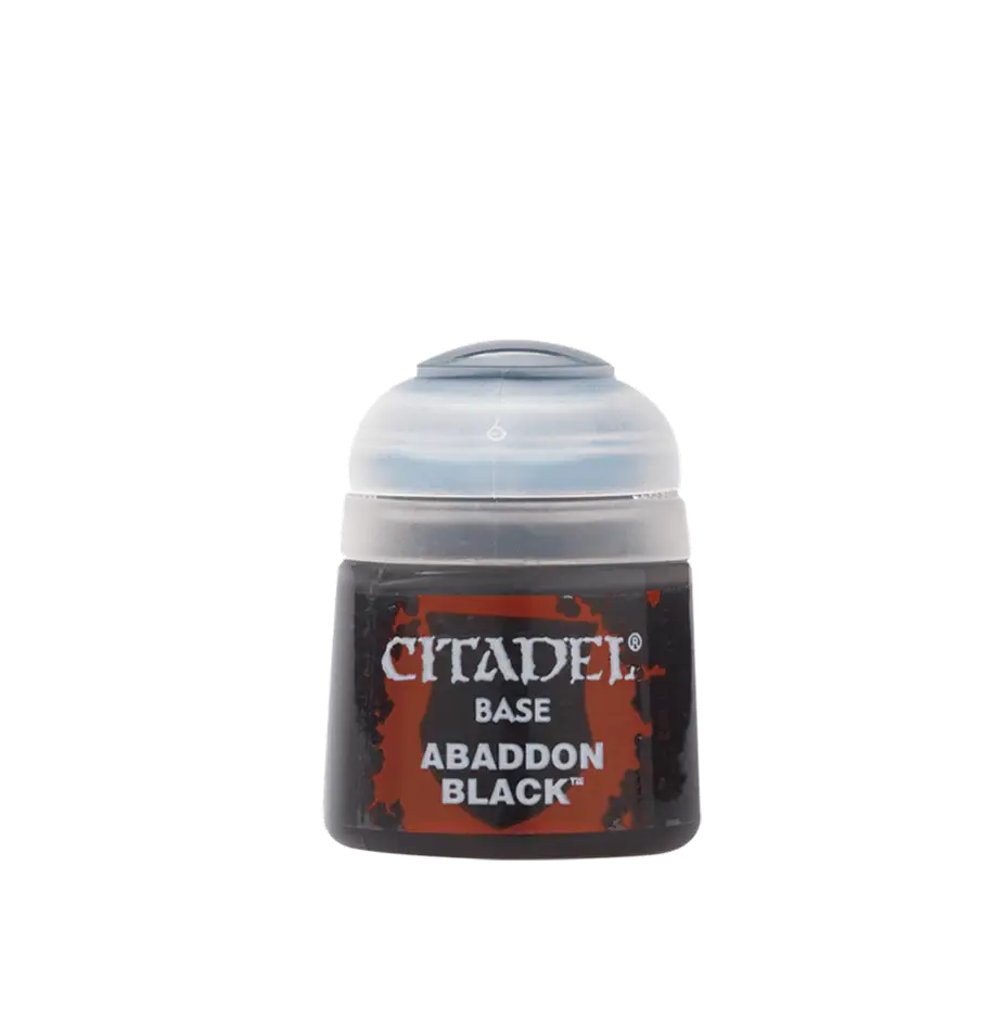 Paint: Citadel - Base - 12ml - Abaddon Black