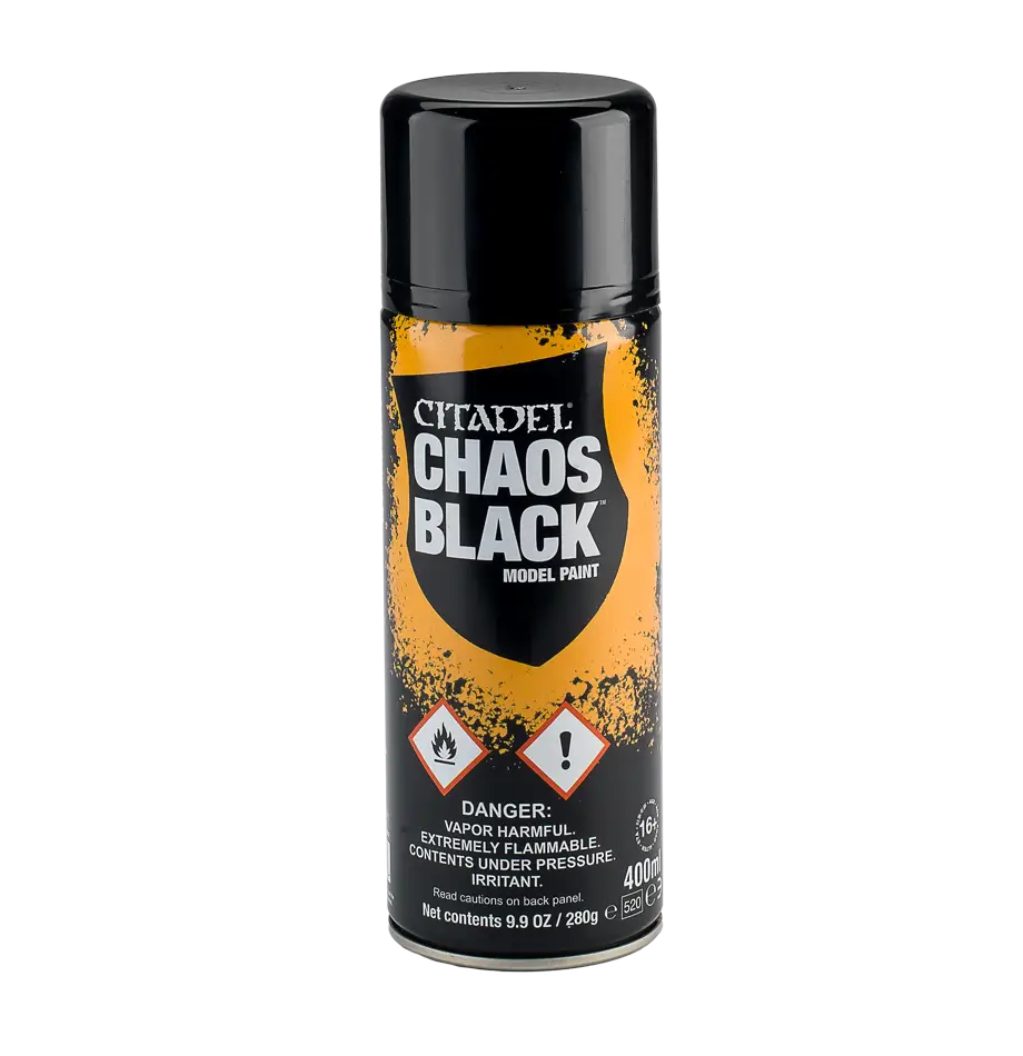 Spray: Citadel - Primer - Chaos Black