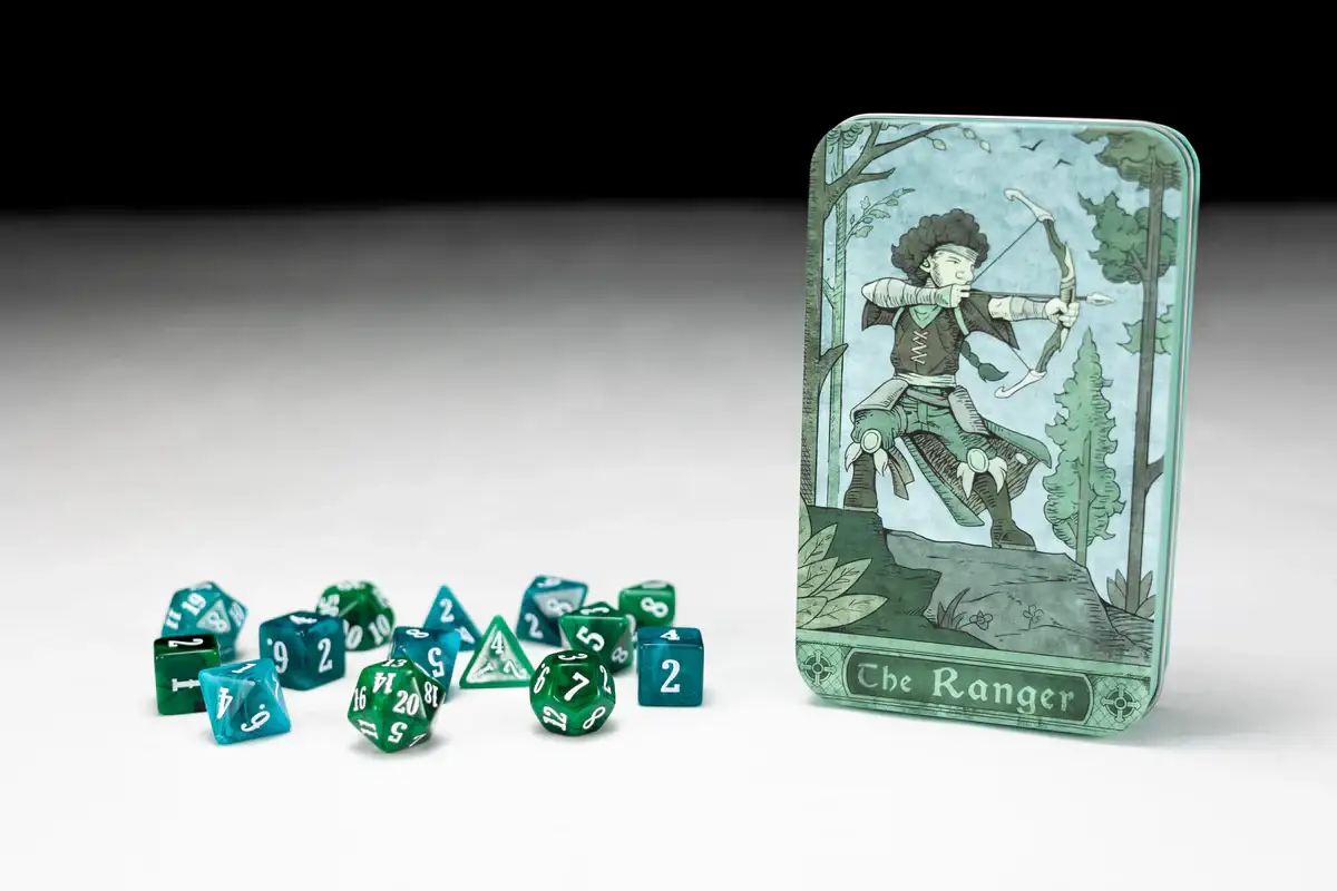 Class-Specific Dice Set: Ranger (Pathfinder & 5E) - Image 2