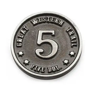 Great Western Trail: Metal Coins - Image 3