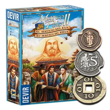 Marco Polo II - On a mission from Khan: Metal Coins
