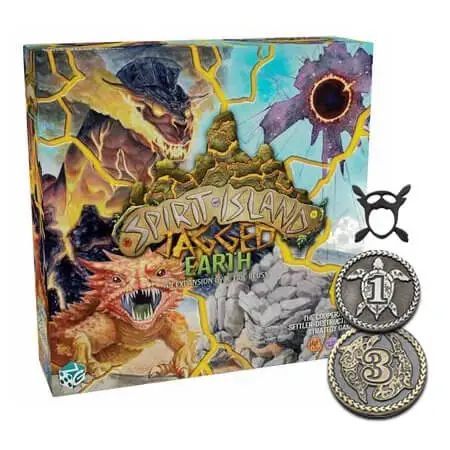 Coins: Spirit Island - Jagged Earth - Metal