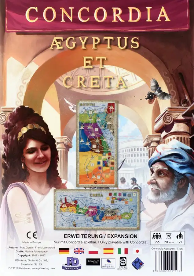 Concordia: Aegyptus/Creta (EN/DE)