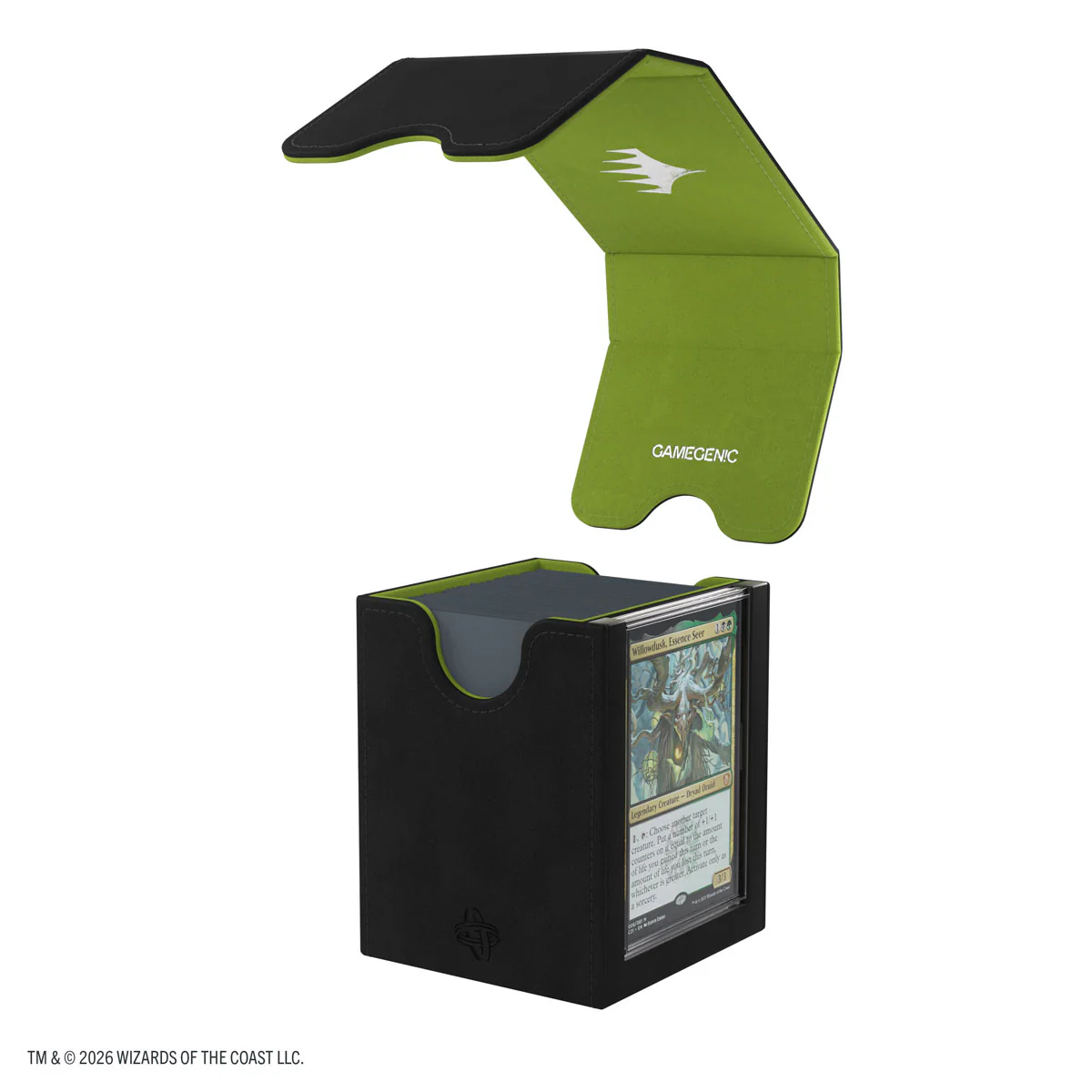 Deck Box: Squire 100+ XL - Magic The Gathering - Secrets of Strixhaven - Black / Green - Image 12