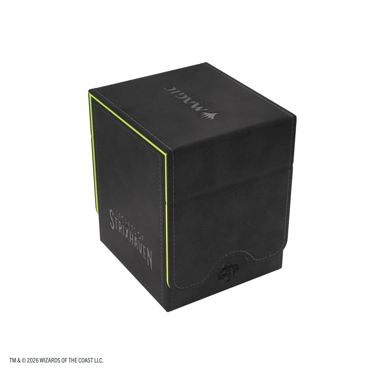 Deck Box: Squire 100+ XL - Magic The Gathering - Secrets of Strixhaven - Black / Green - Image 3