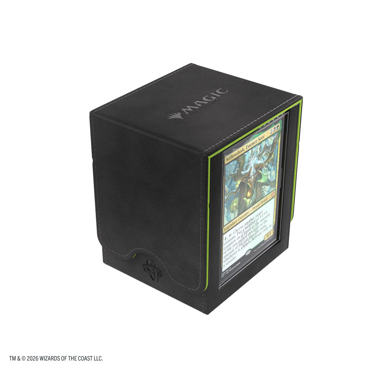 Deck Box: Squire 100+ XL - Magic The Gathering - Secrets of Strixhaven - Black / Green - Image 5