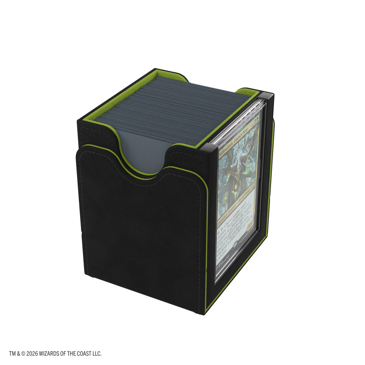 Deck Box: Squire 100+ XL - Magic The Gathering - Secrets of Strixhaven - Black / Green - Image 6