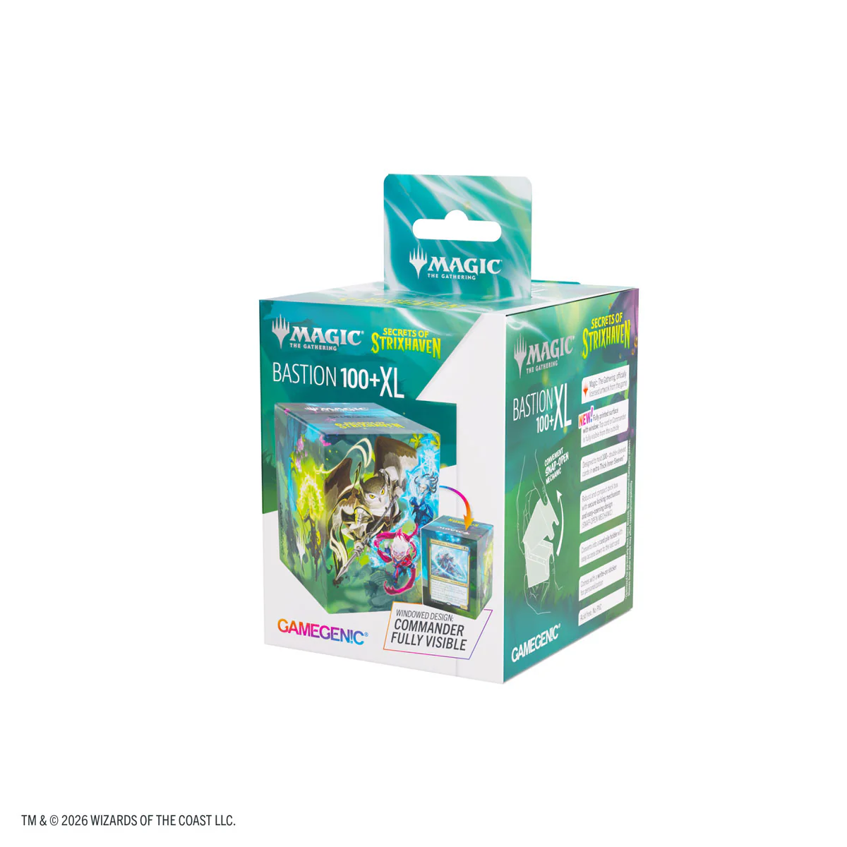 Deckbox: Gamegenic - Bastion 100+ XL - Magic The Gathering - Secrets of Strixhaven - Strixhaven Students - Image 17
