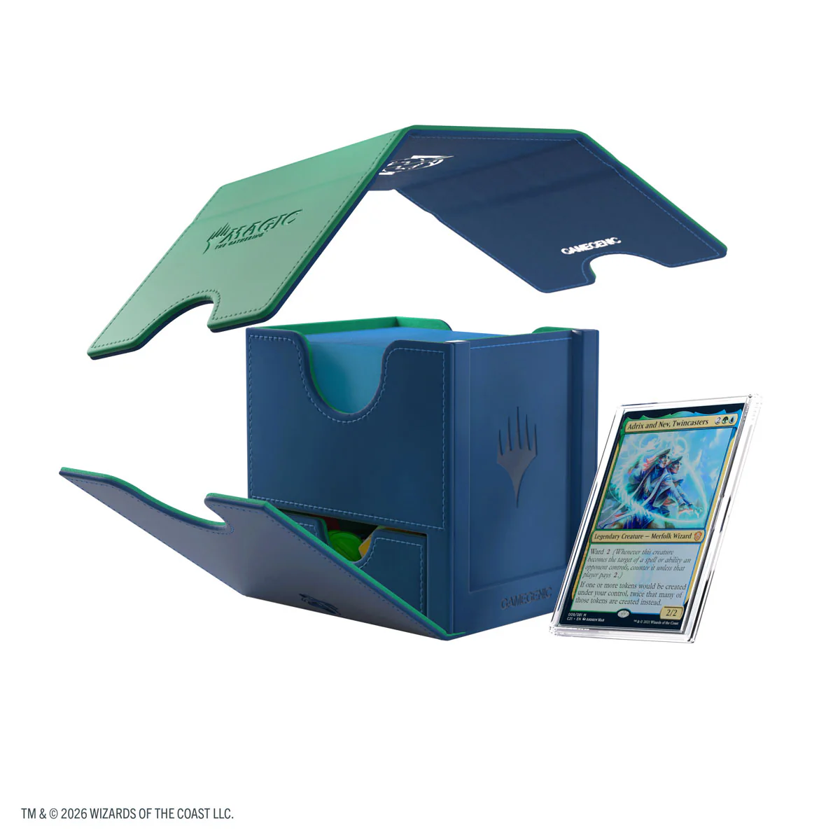 Deckbox: Sidekick Pro - 100+ XL - Magic The Gathering - Secrets of Strixhaven - Quandrix - Image 12