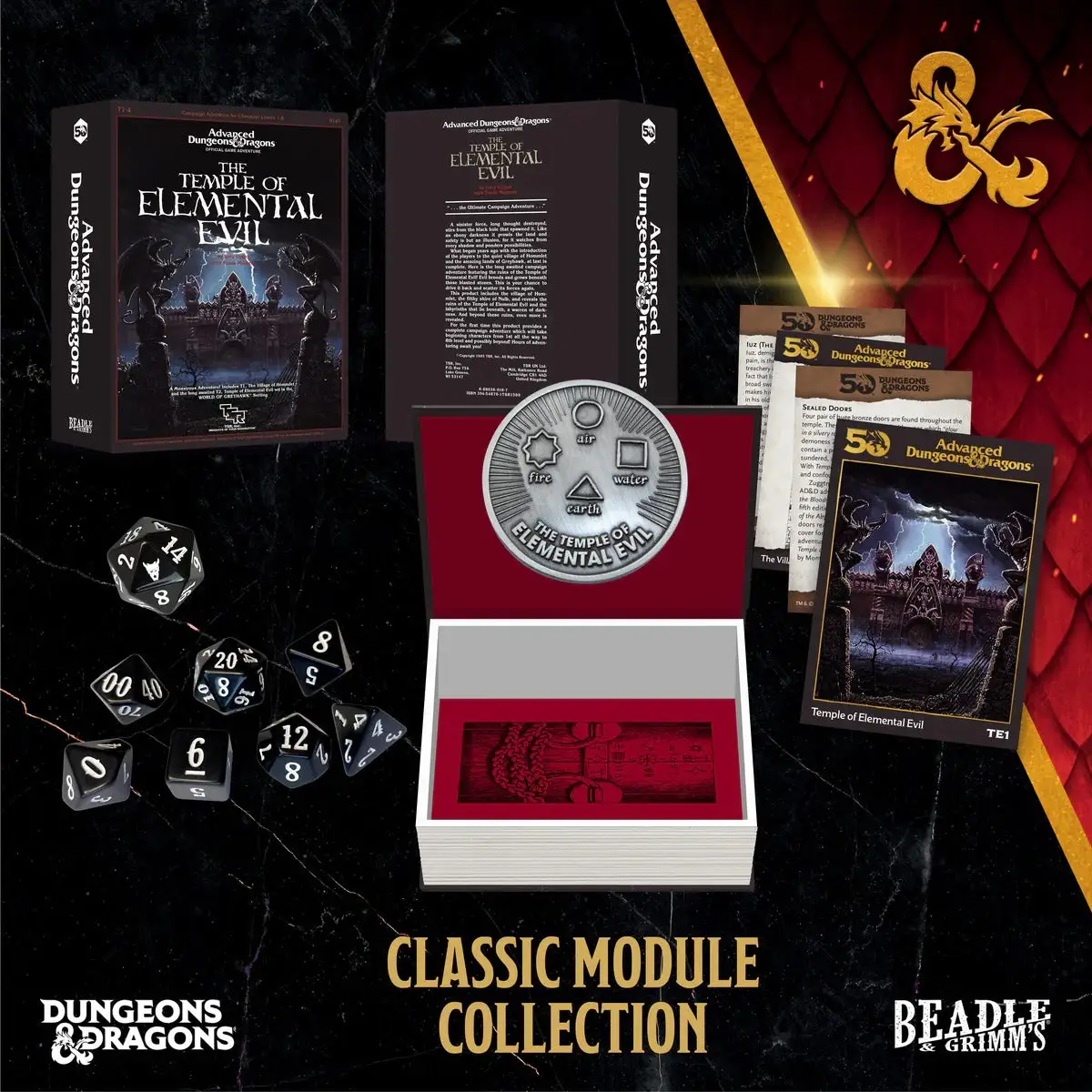 Dice Set: D&D Classic Module - Temple of Elemental Evil - Image 2