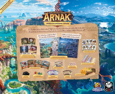 Die verlorenen Ruinen von Arnak: Verschlungene Pfade (DE) - Image 2