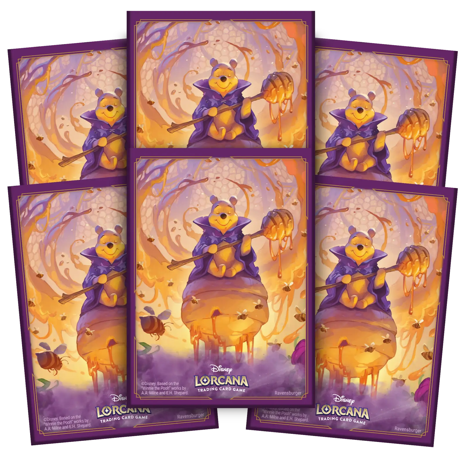 Disney Lorcana: Azurite Sea - Card Sleeves - Pooh (65) - Image 3