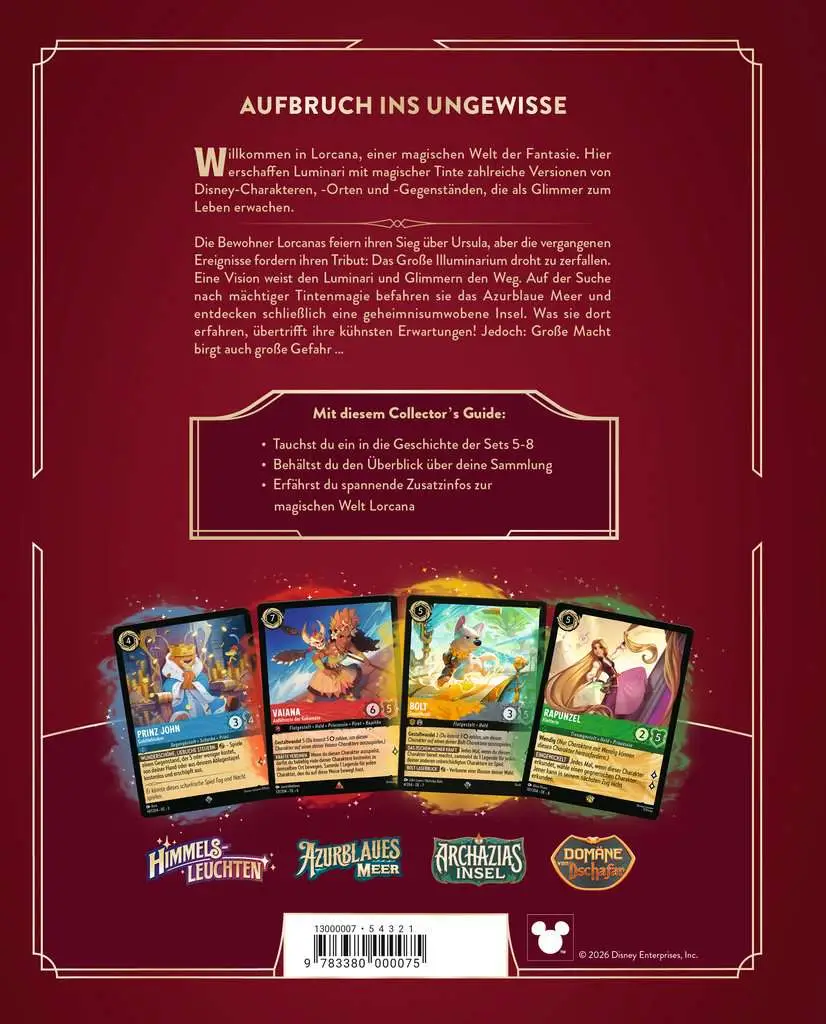 Disney Lorcana: Der offizielle Collector's Guide - Sets 5-8 (DE) - Image 2