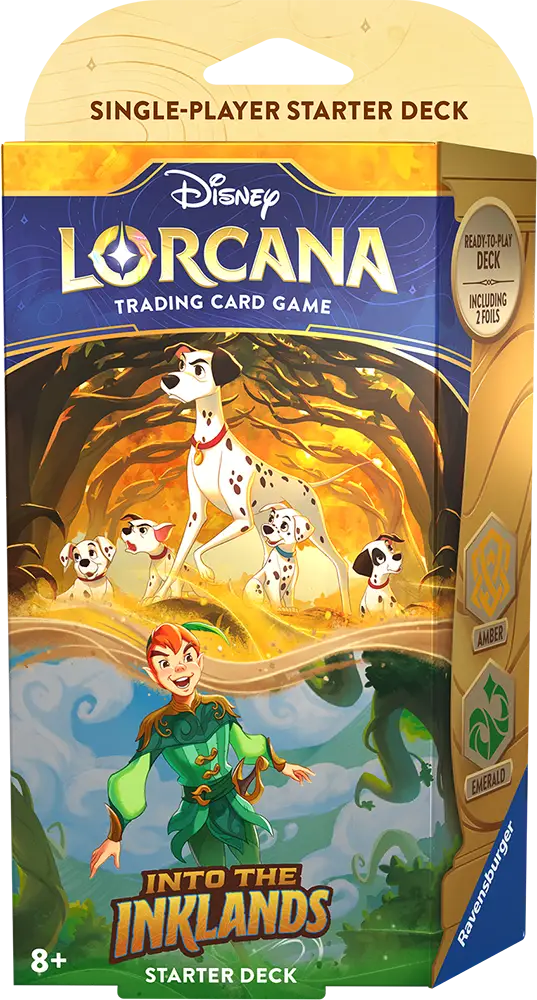 Disney Lorcana: Into the Inklands - Amber/Emerald - Starter Deck (EN)