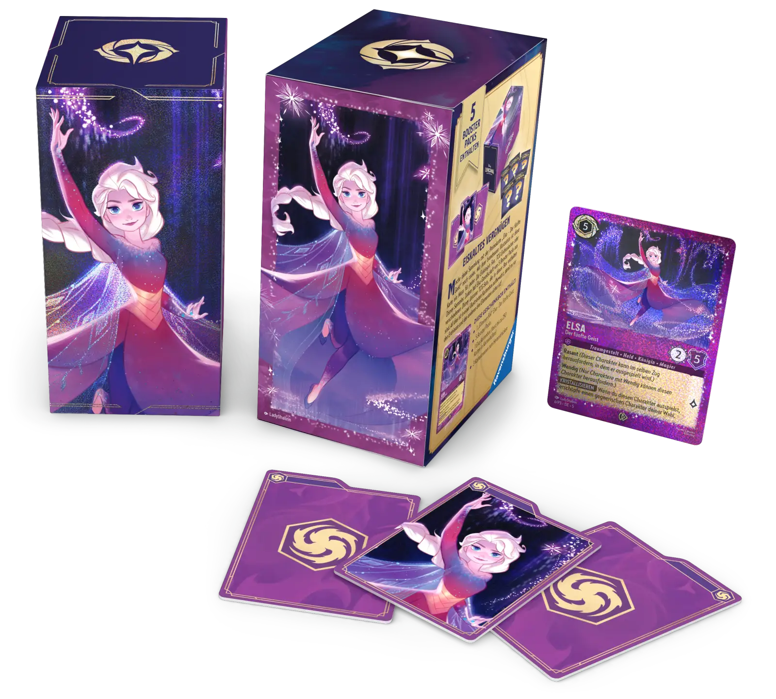 Disney Lorcana: Mythen - Elsa - Geschenkset (DE) - Image 2