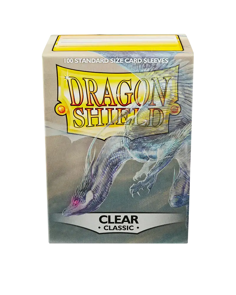 Sleeves: Dragon Shield - Classic - Display - Clear (10 packs)