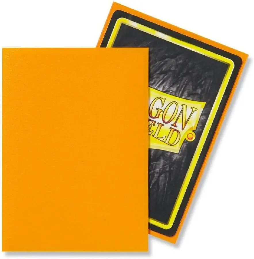 Sleeves: Dragon Shield - Matte - Orange (100) - Image 2