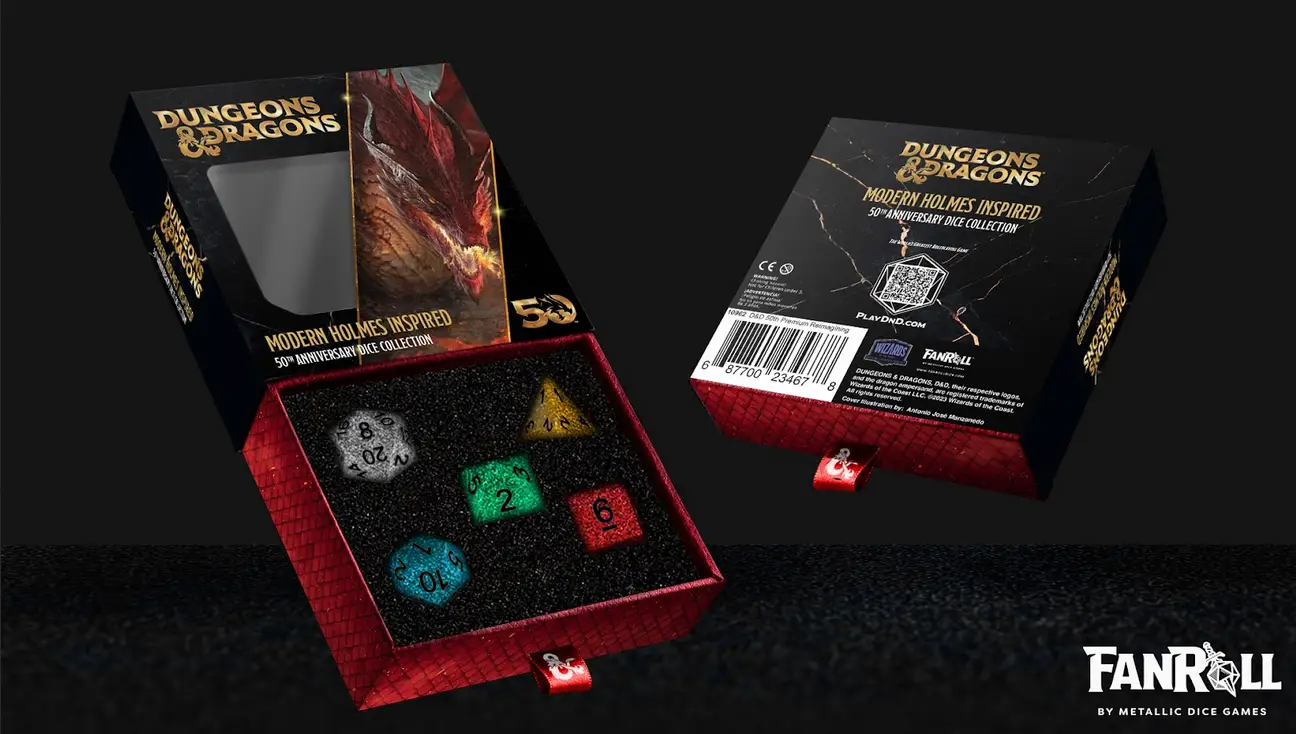 Dungeon & Dragons RGP: 50th Anniversary - Modern Holmes Inspired Set - Image 5