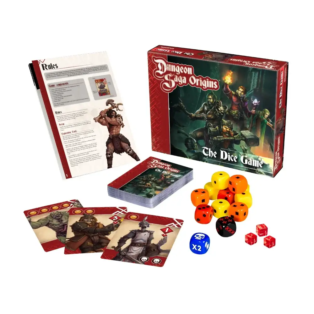 Dungeon Saga Origins: The Dice Game (EN)