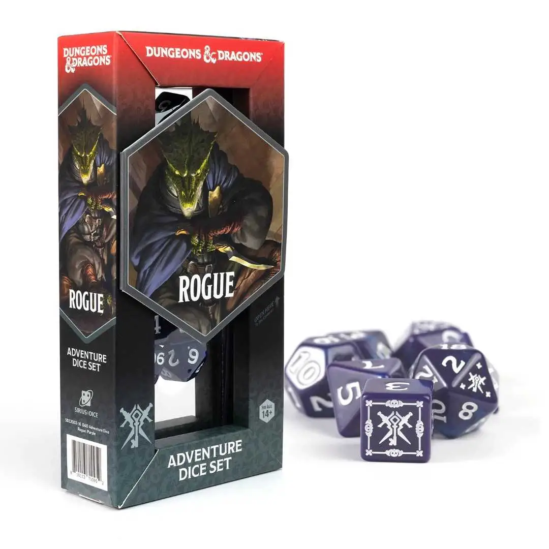 Dungeons & Dragons: Adventure Dice Set - Rogue - Image 2
