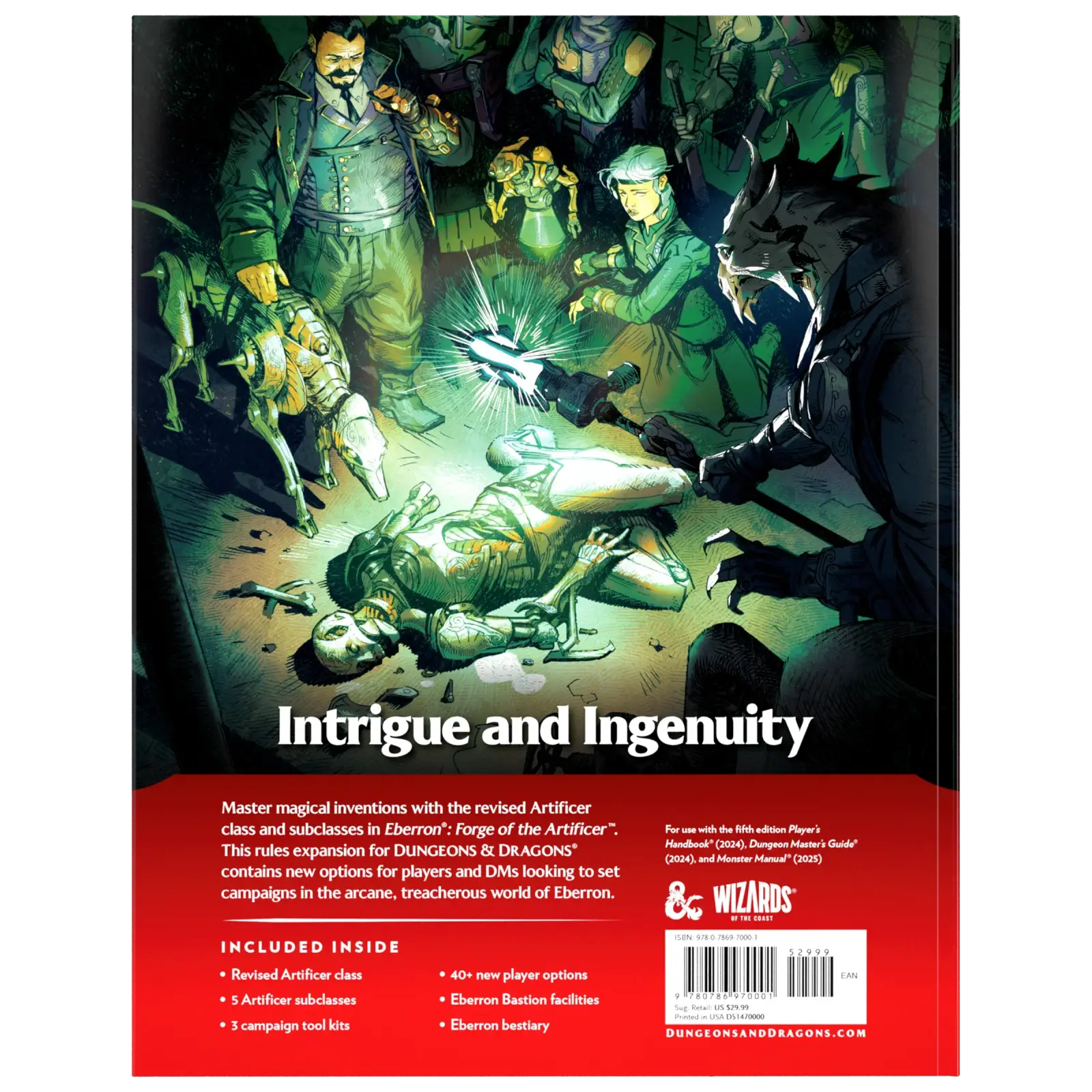 Dungeons & Dragons RPG: Eberron - Forge of the Artificer (EN) - Image 2