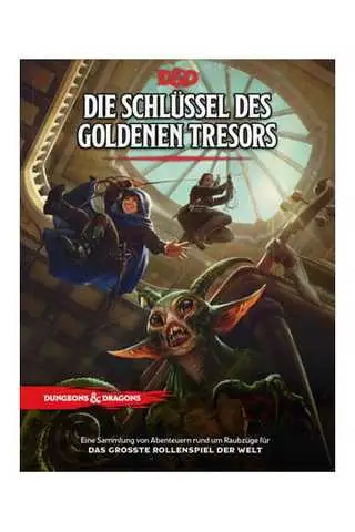Dungeons & Dragons RPG: Die Schlüssel des goldenen Tresors (DE)