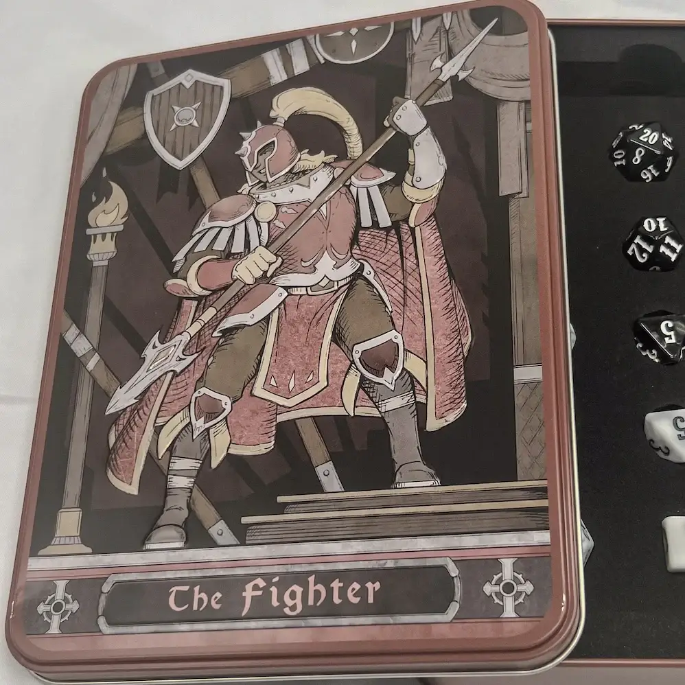 Epic Resin Dice Set: Figther - Image 6