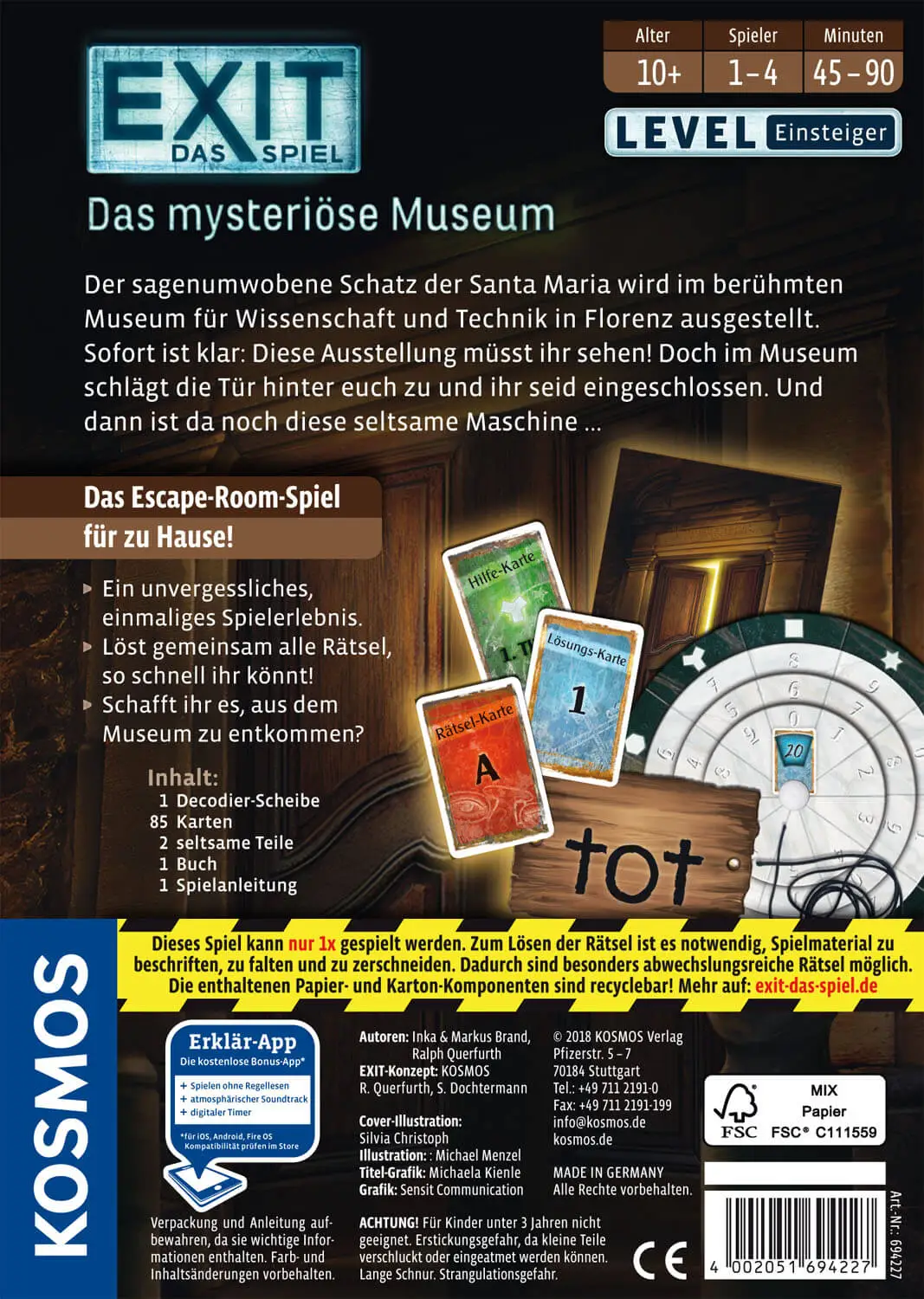Exit: Das Spiel - Das mysteriöse Museum (DE) - Image 3