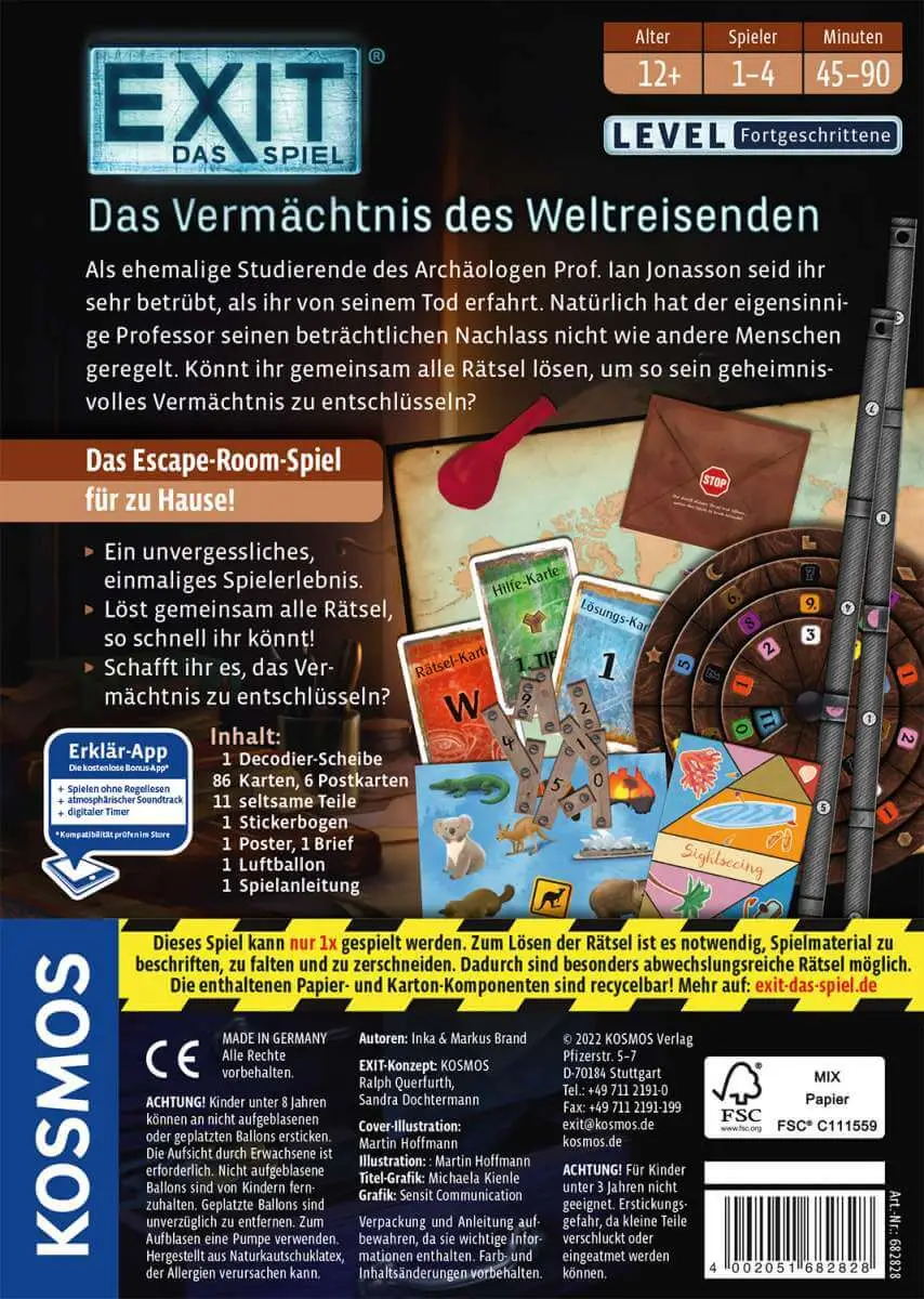 Exit: Das Spiel - Das Vermächtnis der Weltreisenden (DE) - Image 2