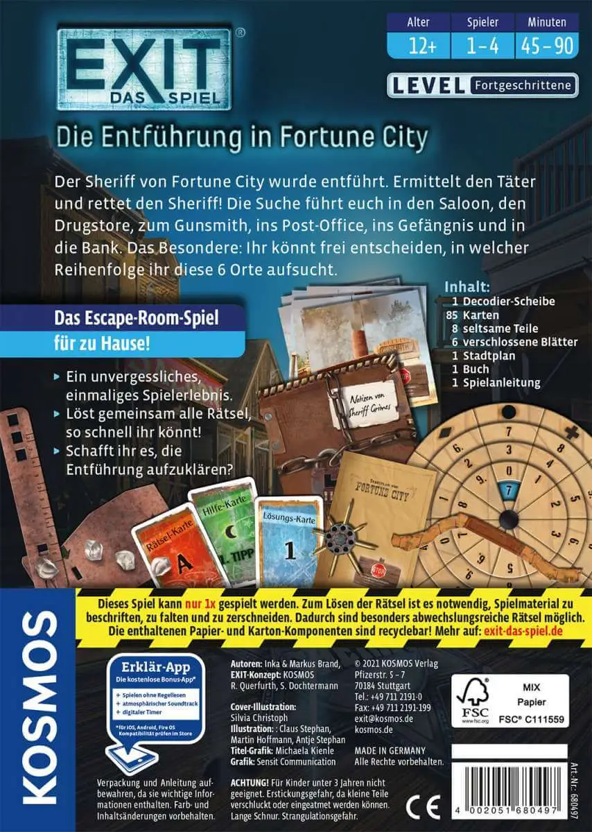 Exit: Das Spiel - Die Entführung in Fortune City (DE) - Image 2