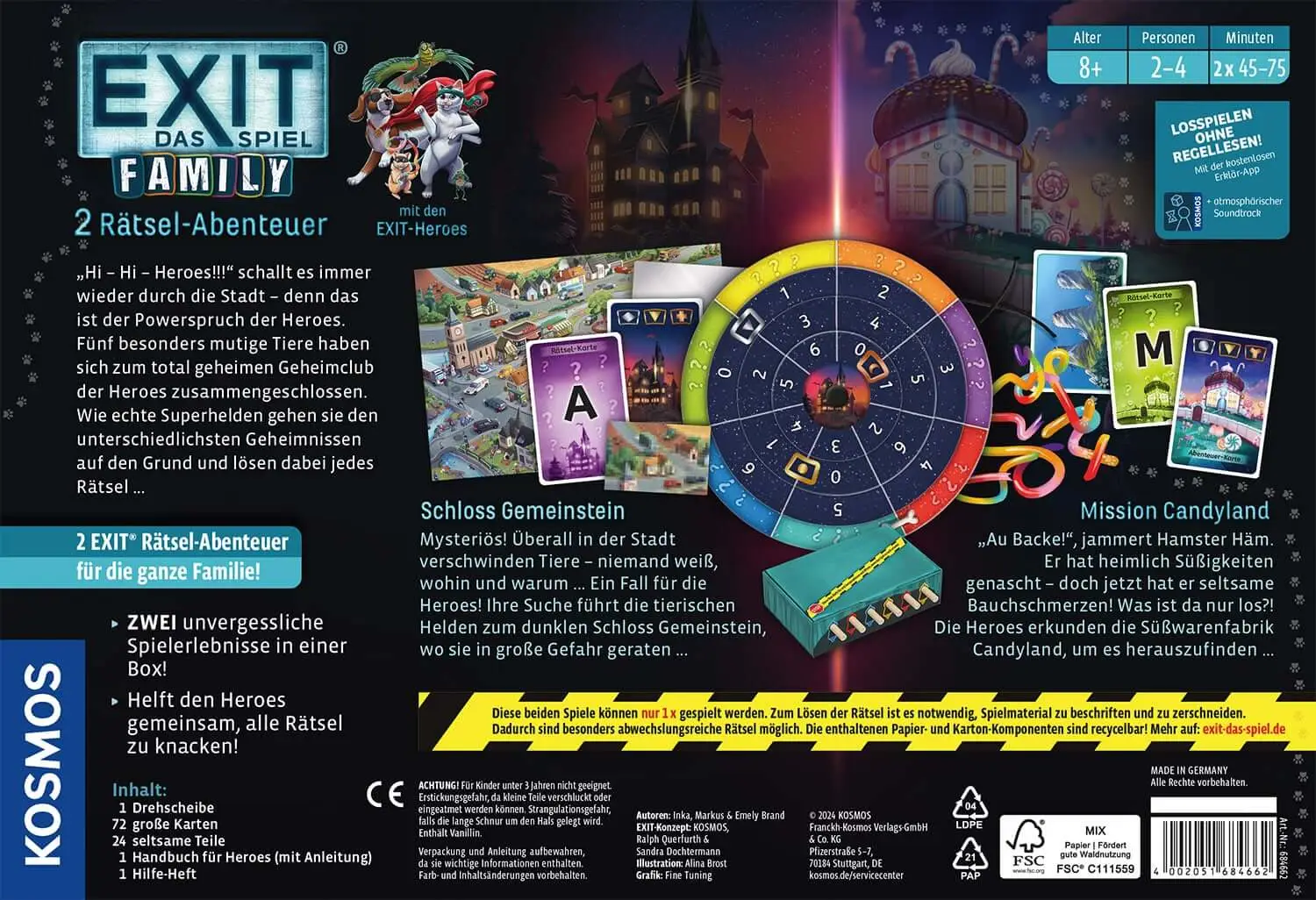 Exit: Das Spiel - Family - Schloss Gemeinstein / Mission Candyland (DE) - Image 2