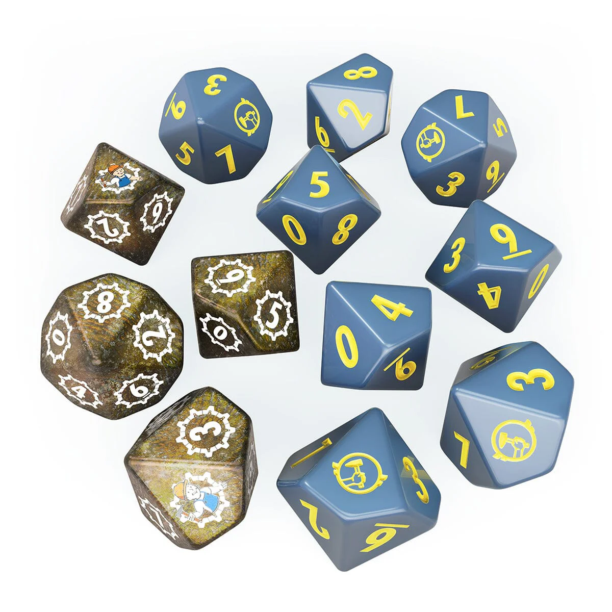 Fallout RPG: Factions - Dice Set - Wasteland Survivors - Image 2