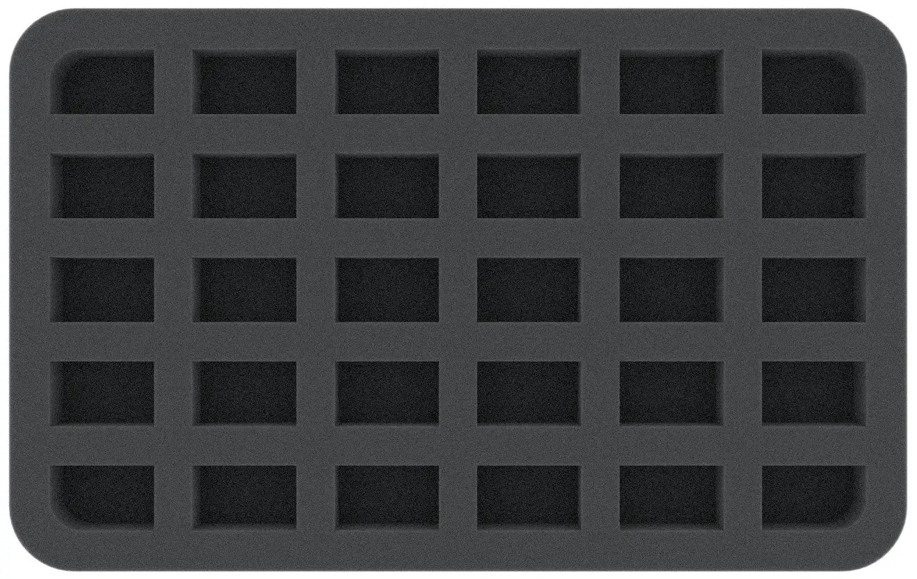 Feldherr: Foam Tray with 30 slots (35 mm Half-Size) - Image 2