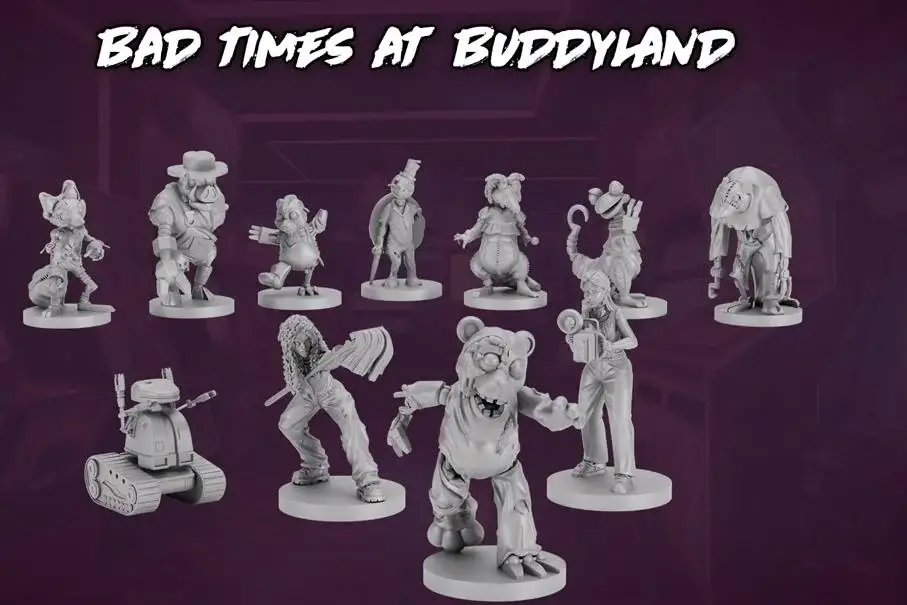 Final Girl: Bad Times at Buddyland - Miniatures Box (EN)