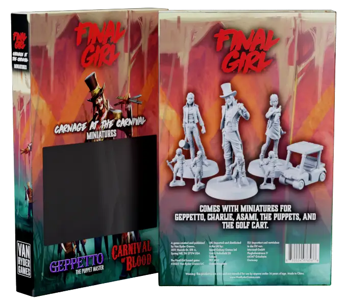 Final Girl: Carnage at the Carnival - Miniatures Box