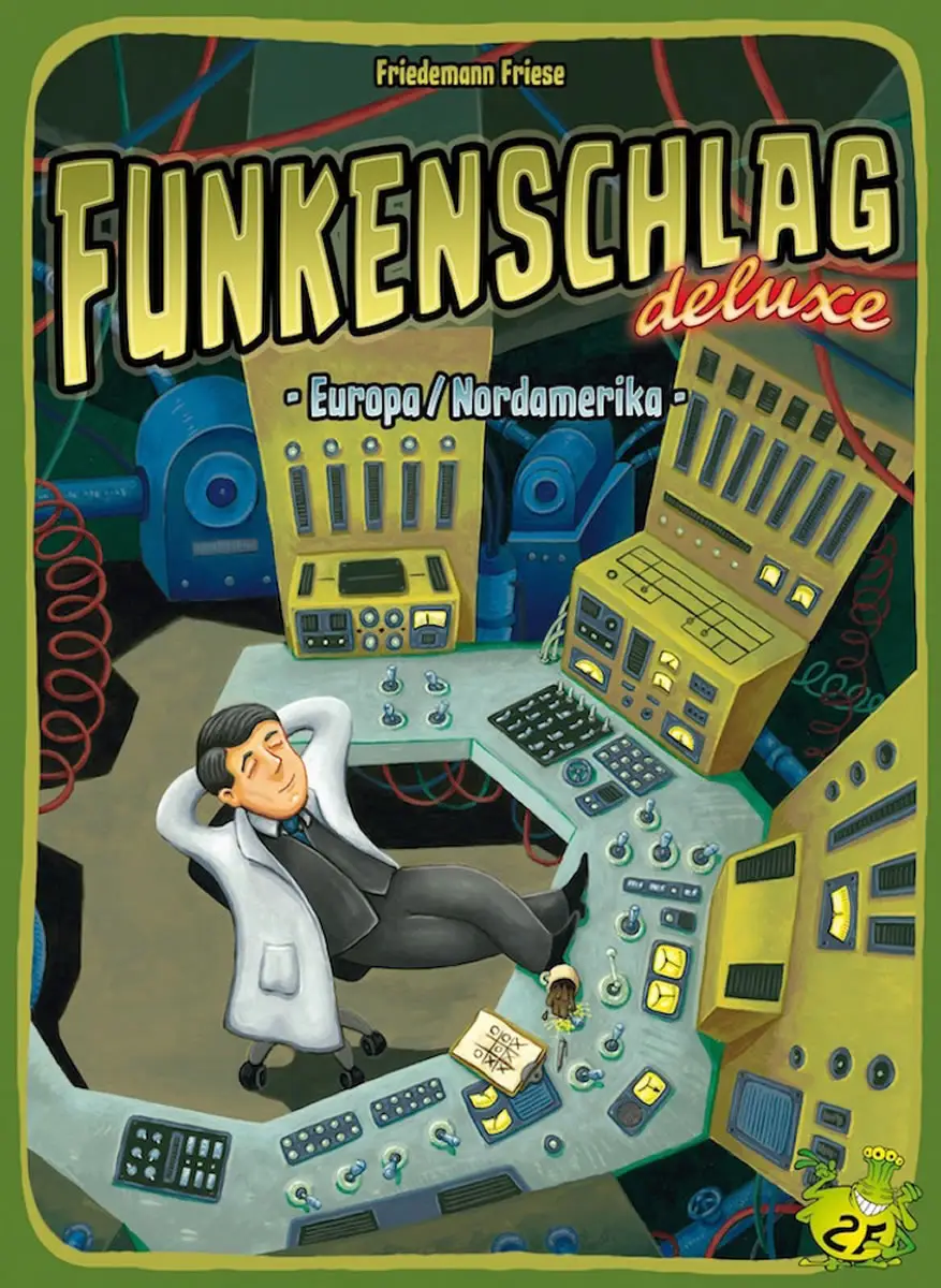 Funkenschlag: Deluxe - Europa/Nordamerika (DE/EN)